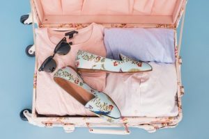 suitcase packing for moving house