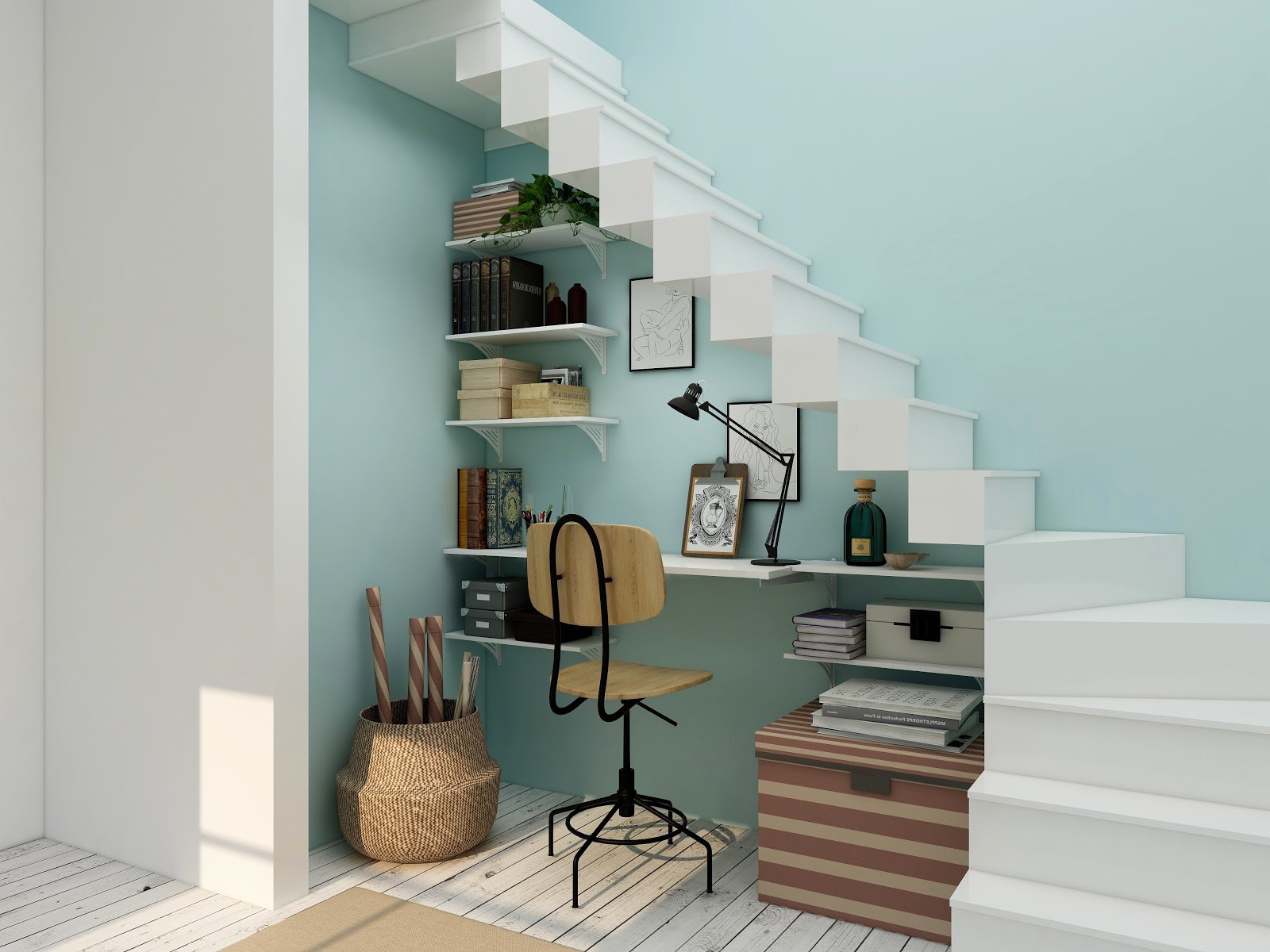How to Make Under Stairs Storage