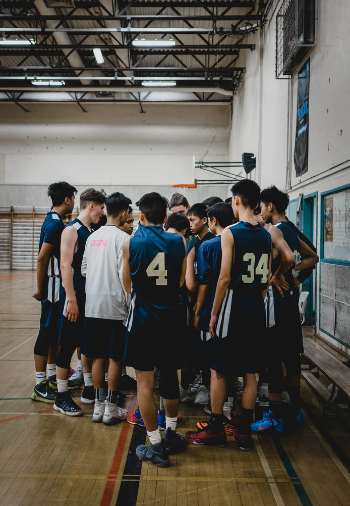 (alt-text: School sports equipment storage is great to keep gear separated by user.)