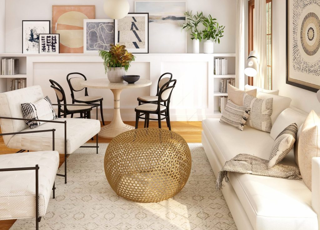 (alt-text: Adding plants, either fake or not, can make a house feel more alive.) 
